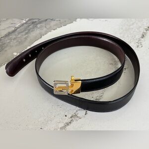 Bally Black and Brown Men's Belt